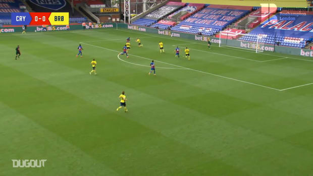 Zaha scores third pre-season goal in draw vs Brøndby